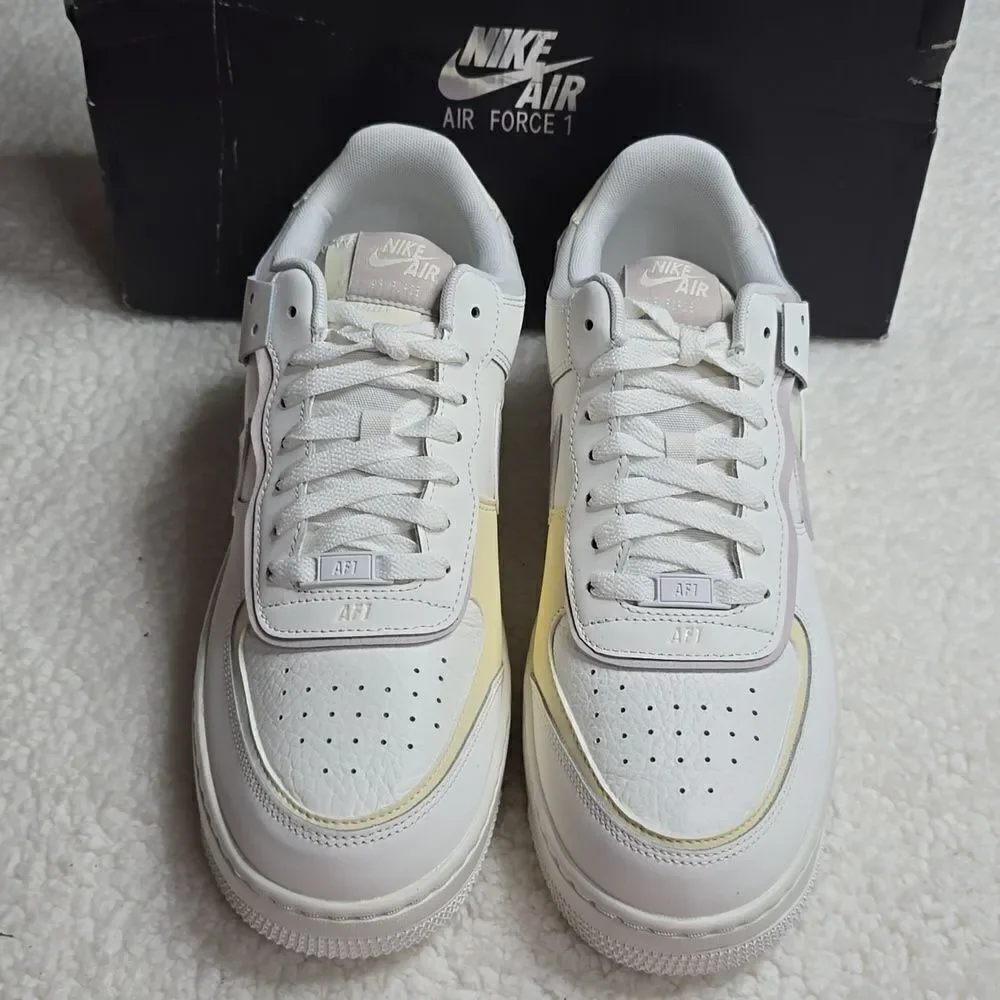 Nike Air Force 1 Low Shadow Sail Platinum Violet Women's Size 12